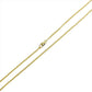 2.5mm Rollo Chain 18K GF -