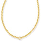 Abbie Beaded Necklace Gold Natural MOP - She Chester
