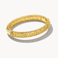 Abbie Gold Bangle Bracelet M/L - She Chester