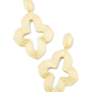 Abbie Metal Statement Earring Gold Metal - She Chester