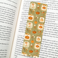 Vintage Pumpkin Bookmark – Soft Matte Laminated  