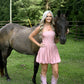 Ace High Pink Bubble Dress - She Chester