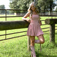Ace High Pink Bubble Dress - She Chester