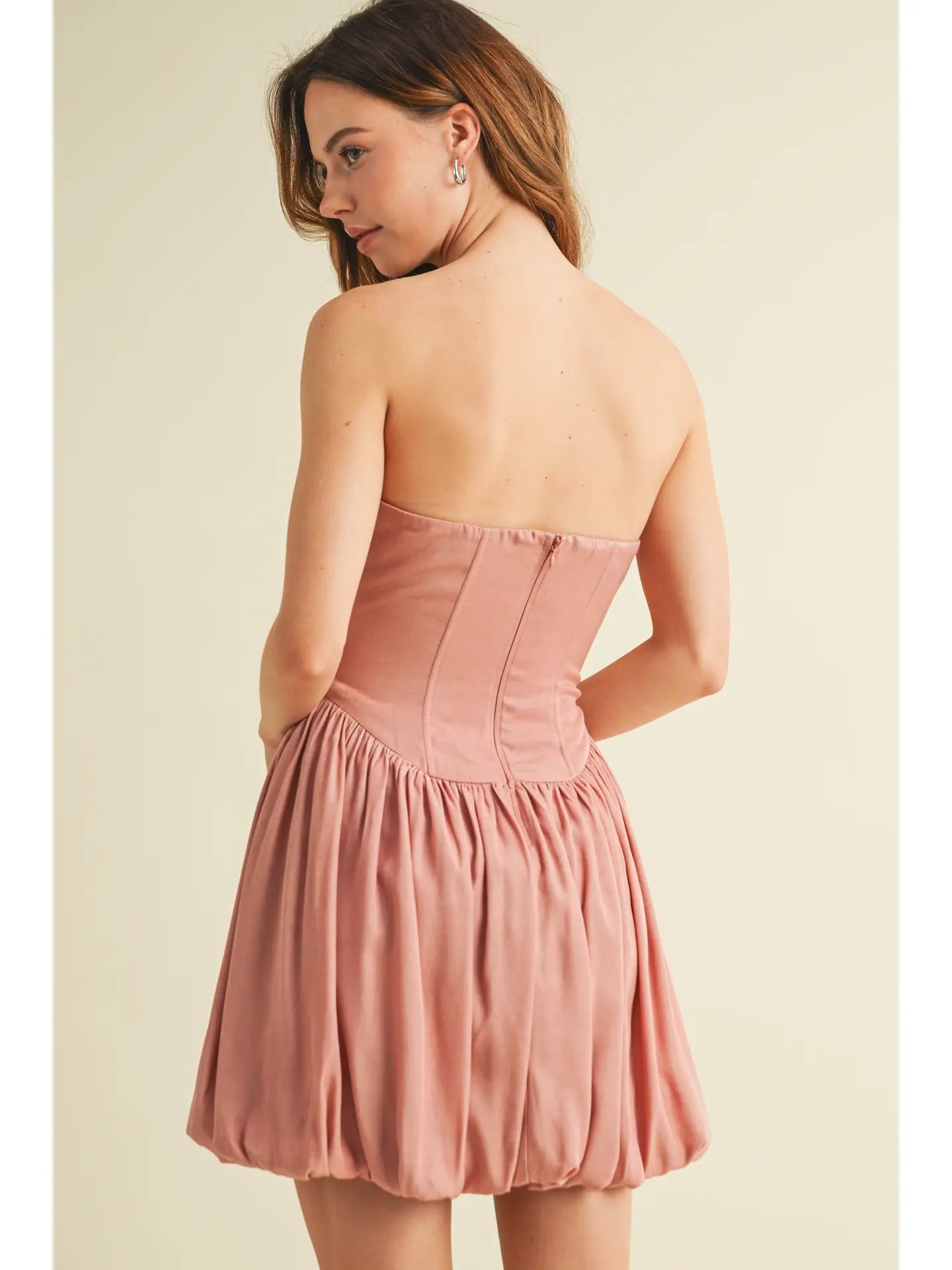 Ace High Pink Bubble Dress - She Chester
