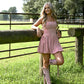 Ace High Pink Bubble Dress - She Chester