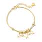 Ada Star Gold Metal Bracelet - She Chester