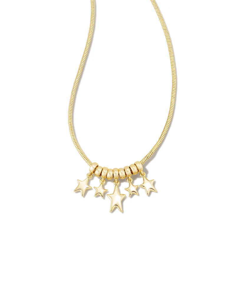 Ada Star Gold Necklace - She Chester