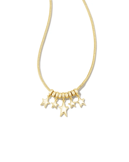 Ada Star Gold Necklace - She Chester