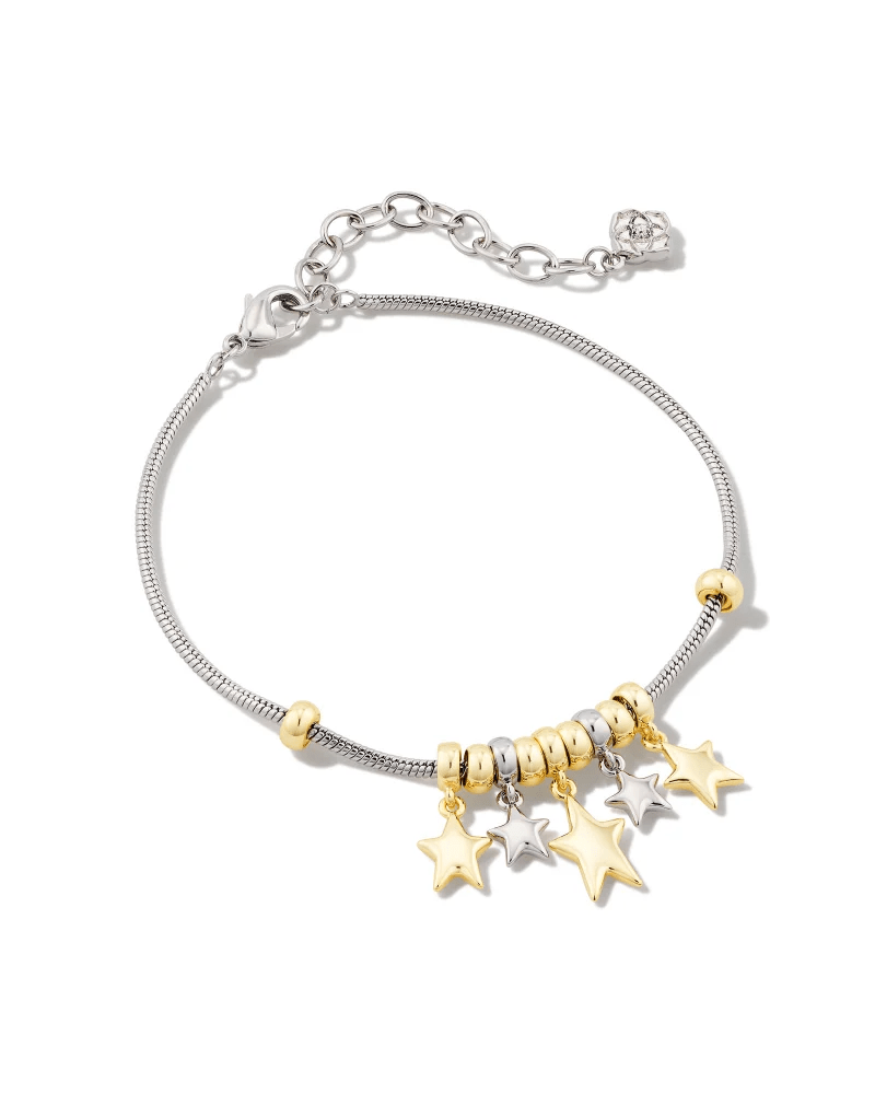 Ada Star Mixed Metal Bracelet - She Chester