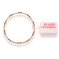 Light Brown Hazel Bracelet: Standard 6.75 inch