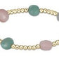 ADMIRE GOLD 3MM BEAD BRACELET - HOT MESS - She Chester