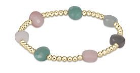 ADMIRE GOLD 3MM BEAD BRACELET - HOT MESS - She Chester