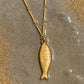 Adoni Fish Pendant Necklace - She Chester