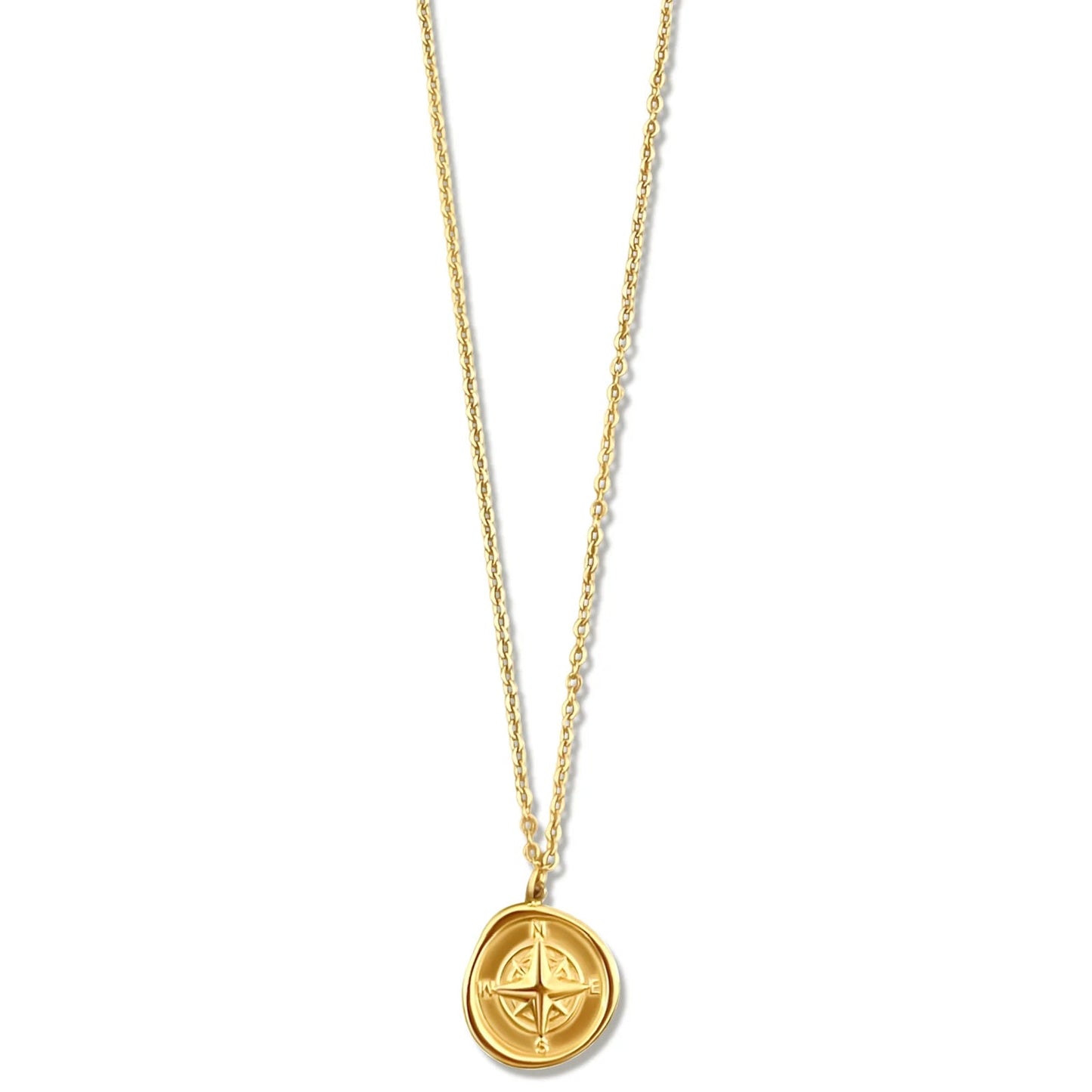 Aerin Compass Pendant Necklace - 66 - She Chester
