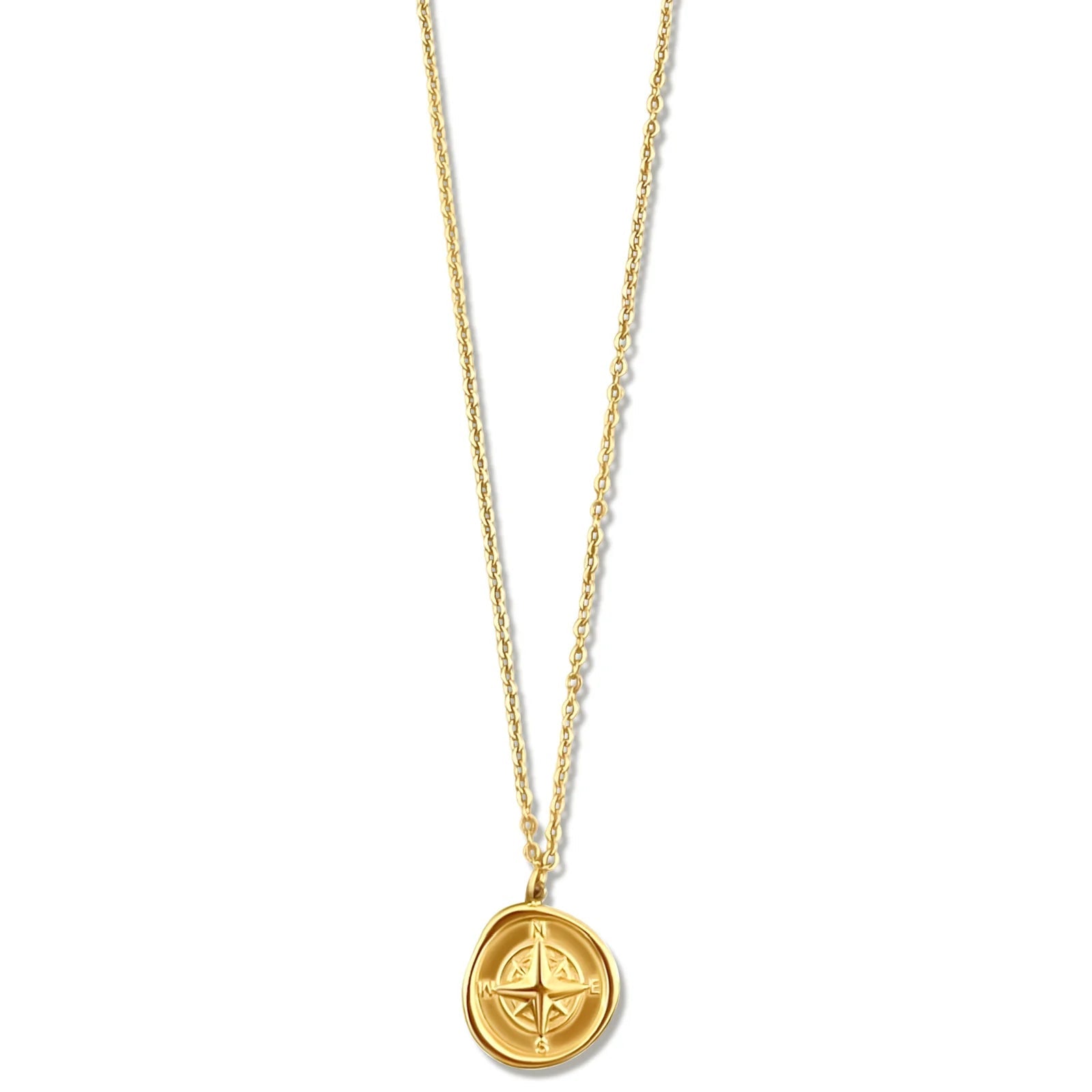 Aerin Compass Pendant Necklace - 66 - She Chester