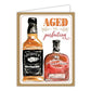 Agend to Perfection Whiskey Bottles Greeting Card - She Chester