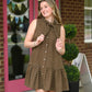 Alannah Brown Polka Dot Dress - She Chester