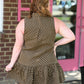 Alannah Brown Polka Dot Dress - She Chester