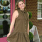 Alannah Brown Polka Dot Dress - She Chester