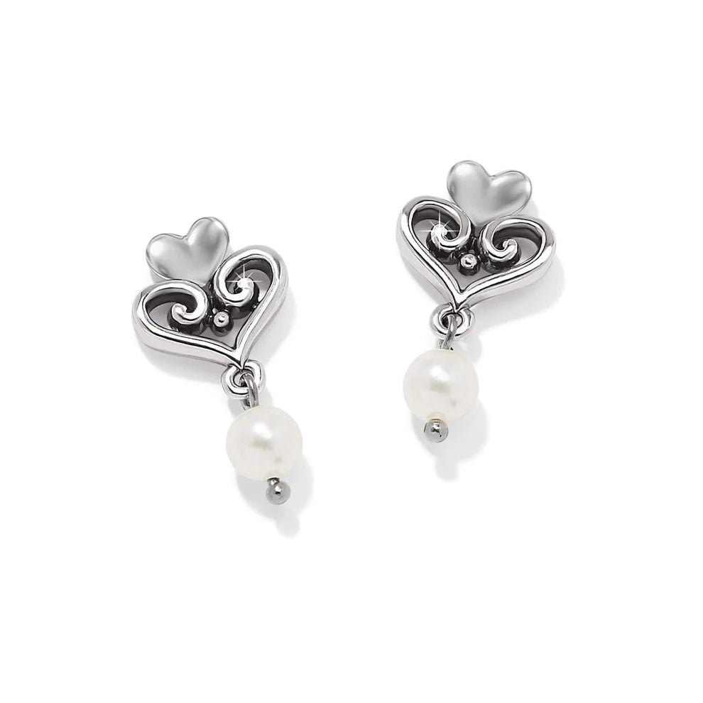 Alcazar Amor Pearl Post Drop Earrings JA0036 - She Chester