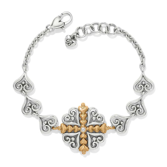 Alcazar Heart 2tn Bracelet JF0388 - She Chester