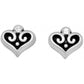 Alcazar Heart Mini Post Earrings - J21712 - She Chester