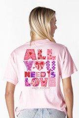 All You Need Is Love Short Sleeve - She Chester