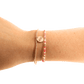 Alpha Omicron Pi Sprinkle Bracelet: Standard 6.75 inch - She Chester