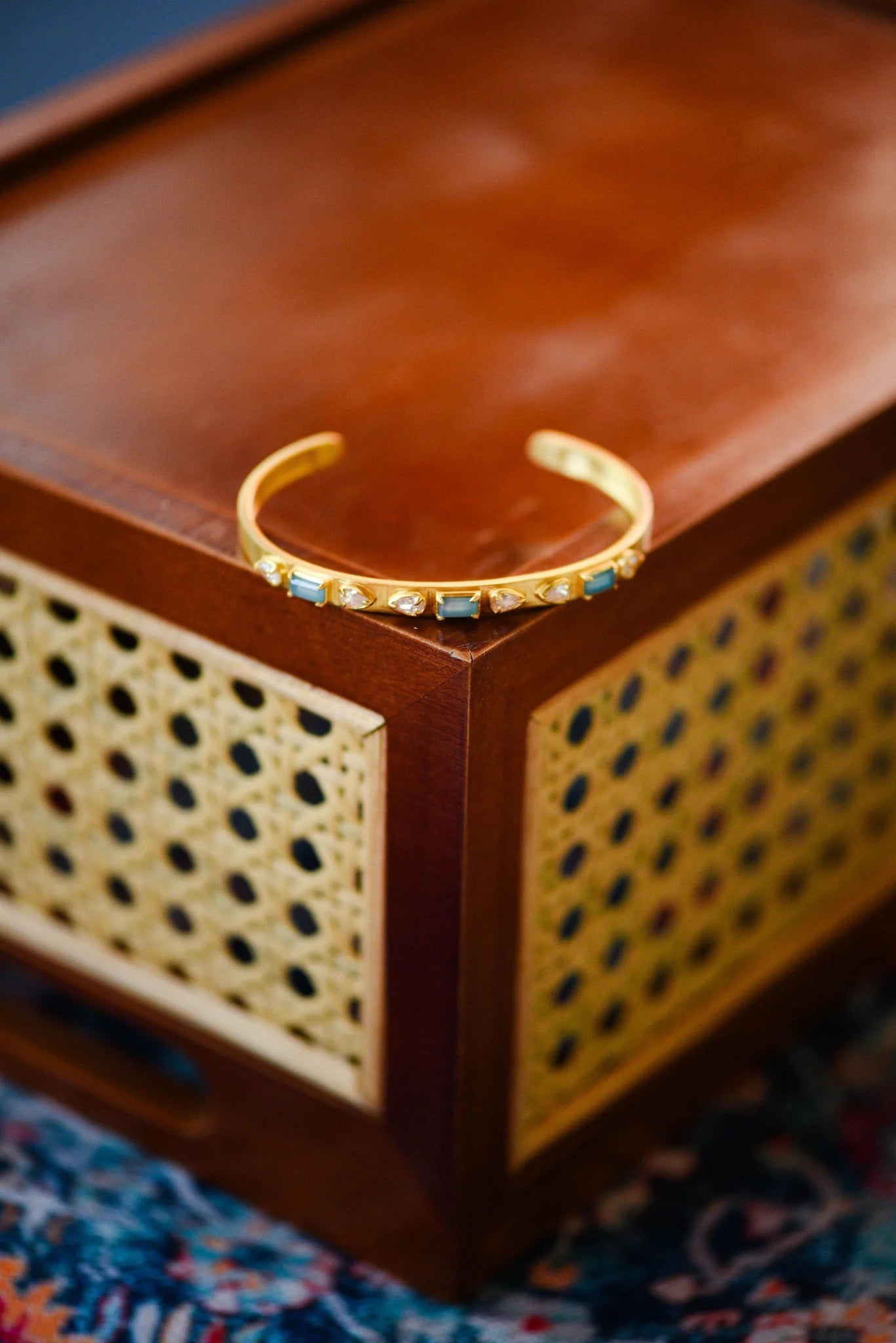Amelia Cuff Blue - She Chester