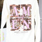 Amen Cow Print LS Tee - She Chester