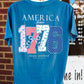 America Mineral Wash Tee - She Chester
