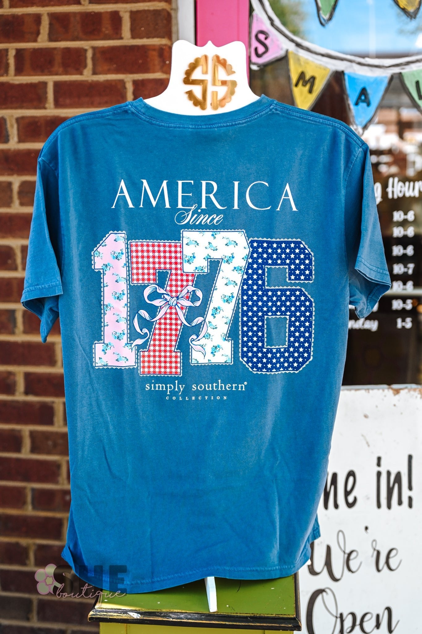 America Mineral Wash Tee - She Chester