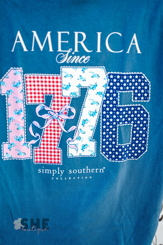 America Mineral Wash Tee - She Chester