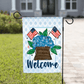 American Hydrangea 12x18 Flag - She Chester