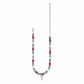 Americana Beach Pearl Charm Necklace JM0009 - She Chester