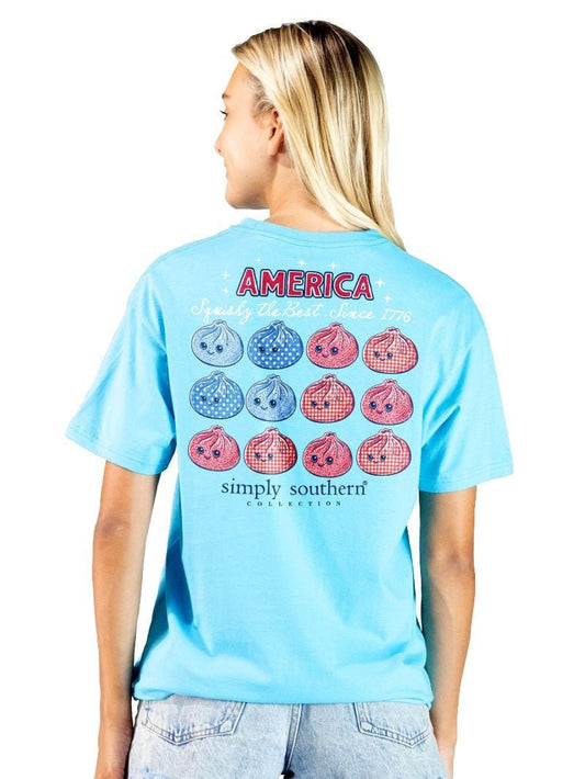 Americana Squishy Tee - She Chester