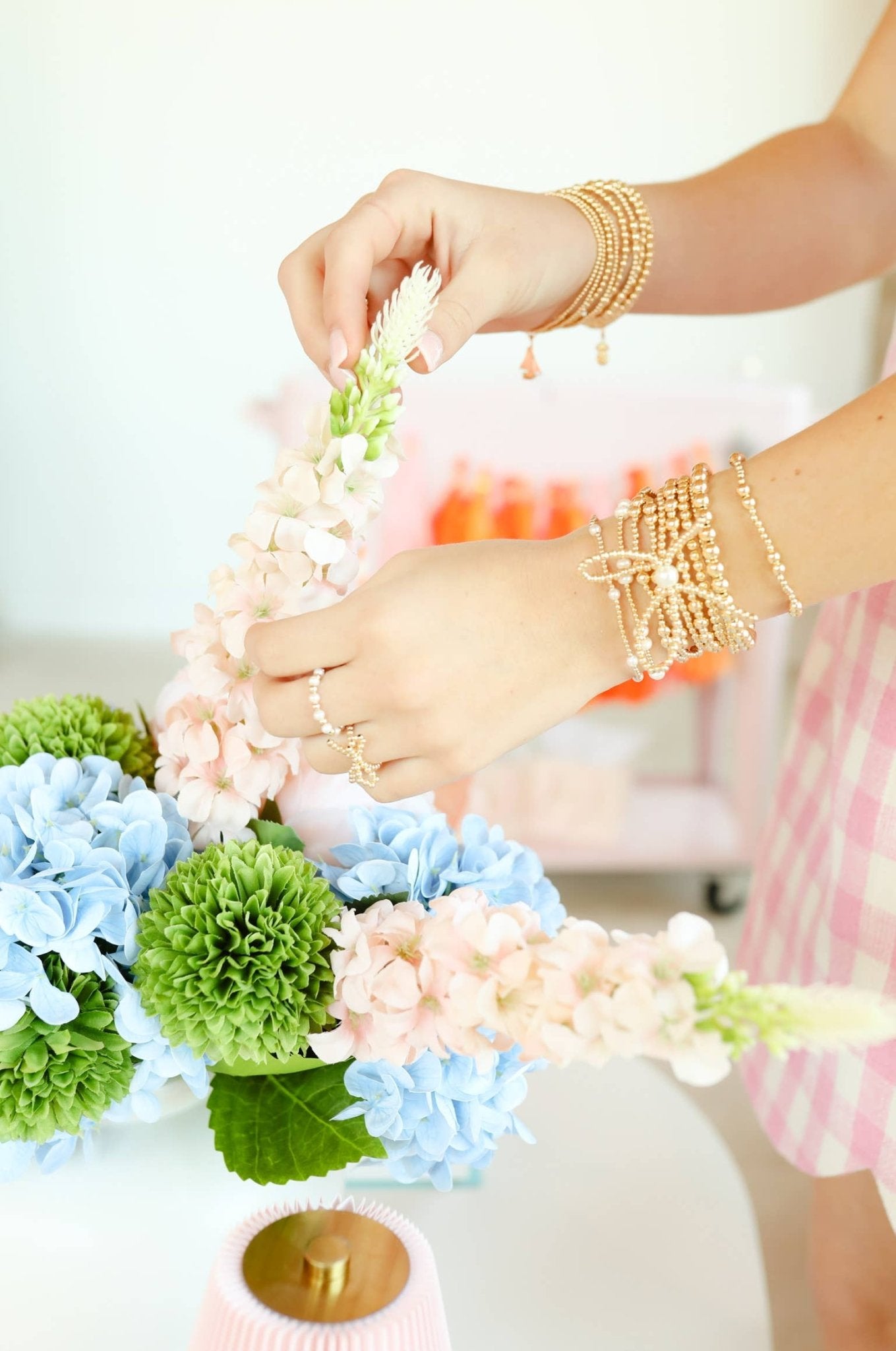 Anchor Gold Charm Bracelet: Standard 6.75 Inch / Gold - She Chester
