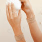 Anna Pearl Bracelet in Gold: Standard 6.75 Inch - She Chester