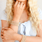 Anna Pearl Bracelet in Gold: Standard 6.75 Inch - She Chester