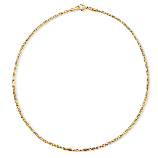 Anya Long Box Chain Necklace - She Chester