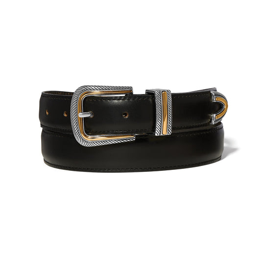 Apollo Two Tone Belt Black - She Chester