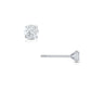 Ariana Small Silver Stud Earring - She Chester
