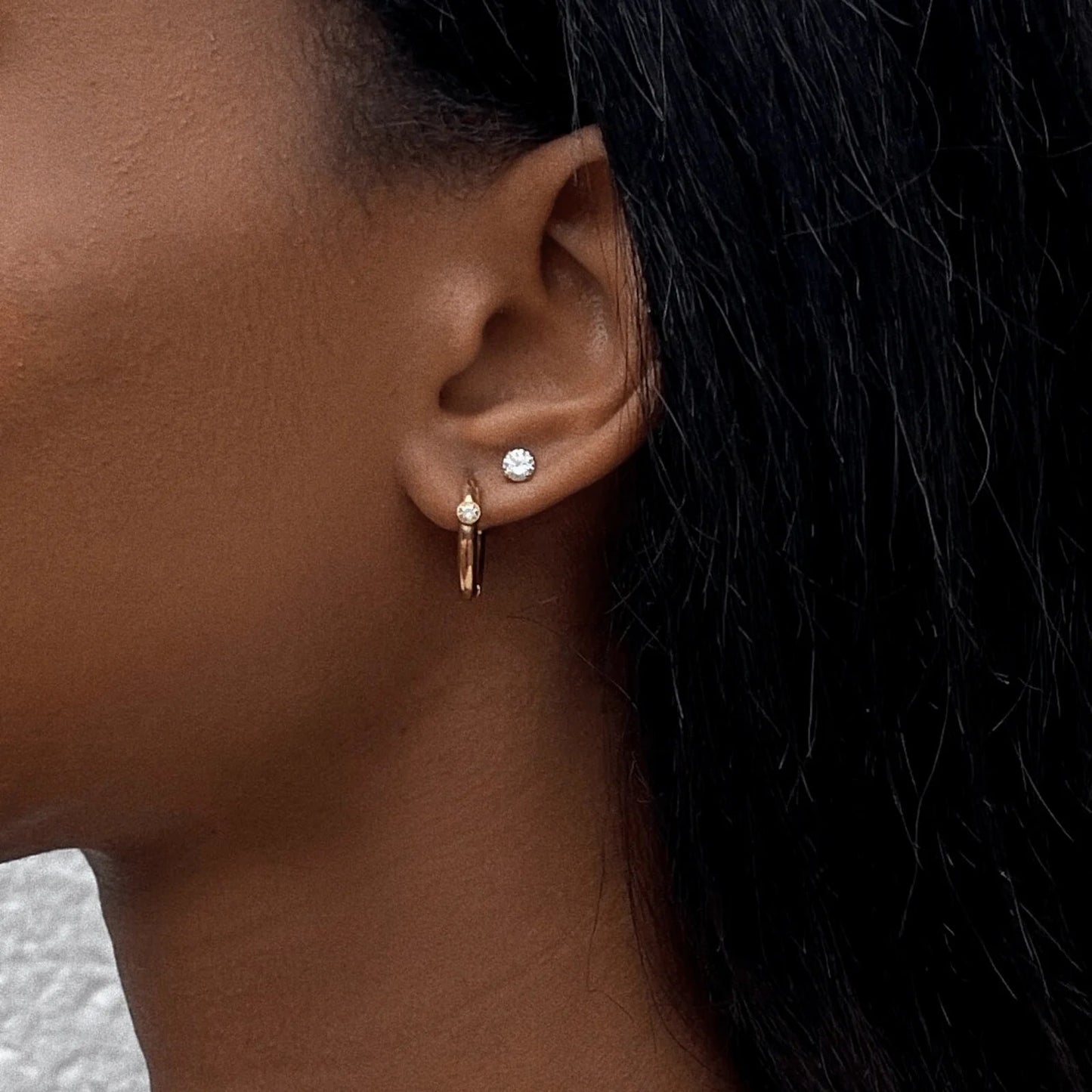 Ariana Small Stud Gold Earring - 64 - She Chester
