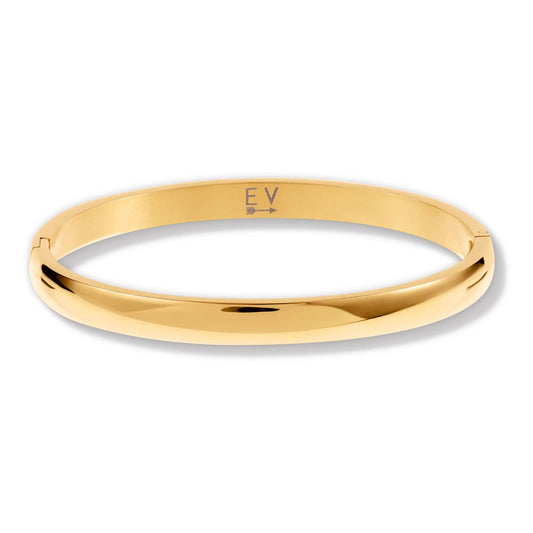 Arielle Bangle Gold Bracelet - She Chester