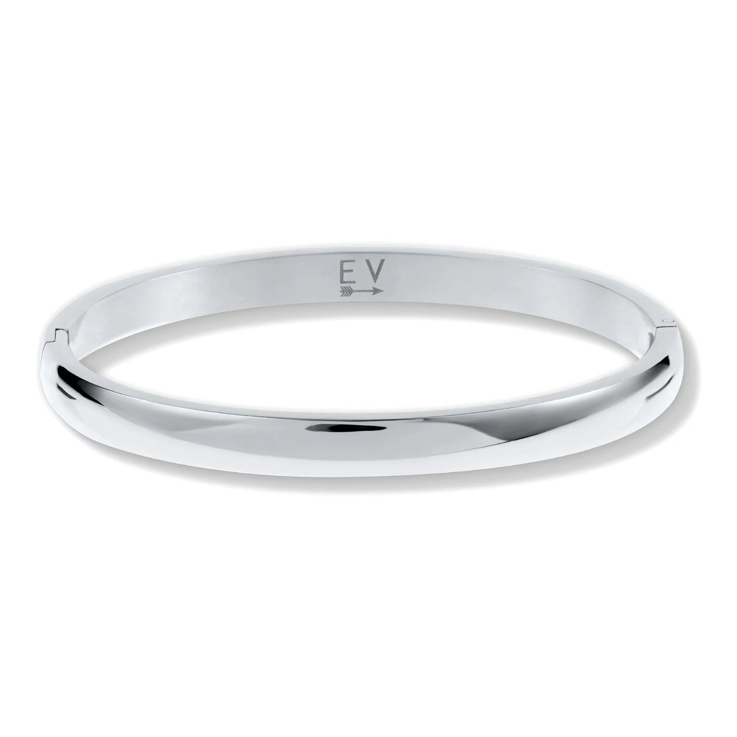 Arielle Bangle Silver Bracelet - She Chester