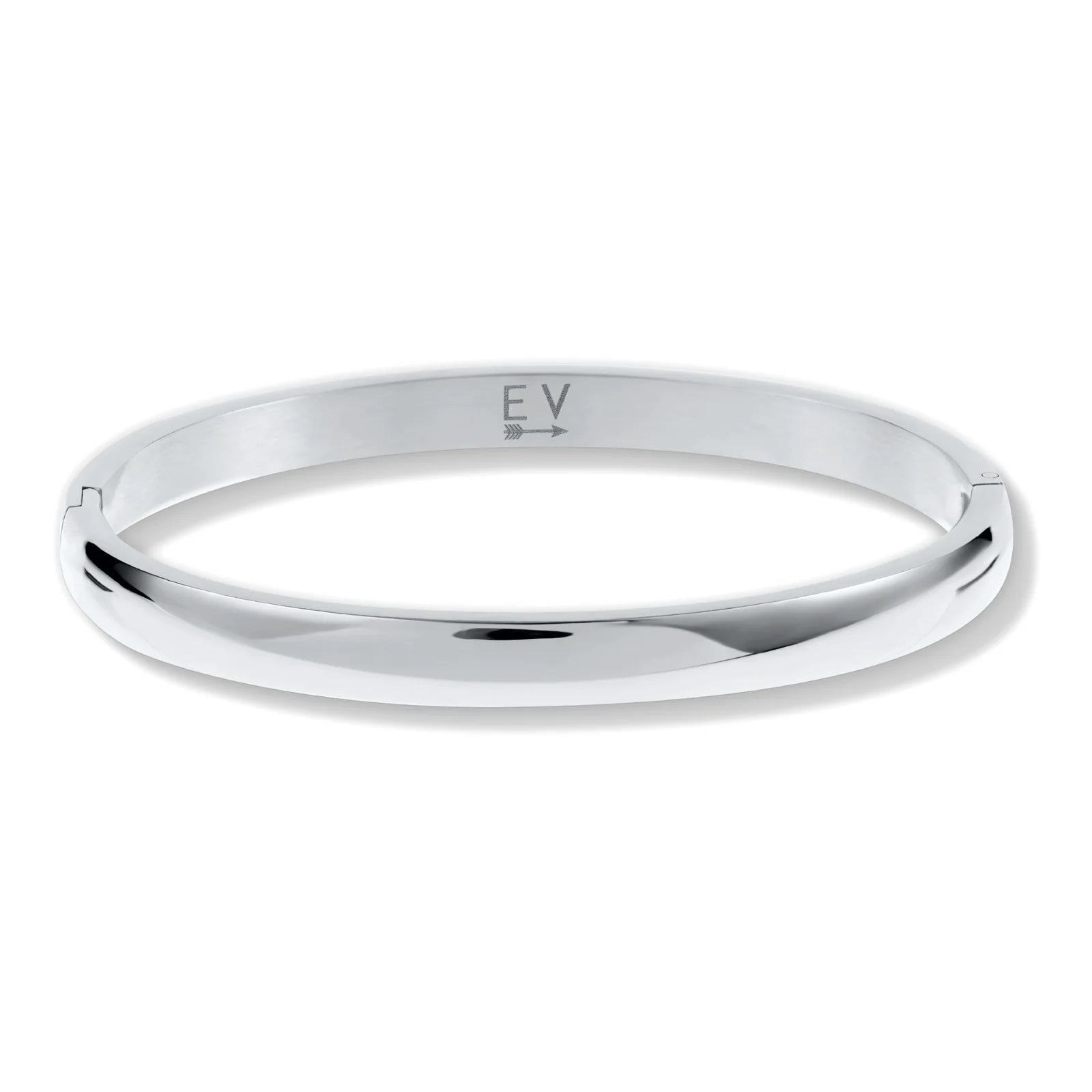 Arielle Bangle Silver Bracelet - She Chester