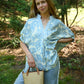 Athens Light Blue Blouse - She Chester