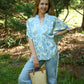 Athens Light Blue Blouse - She Chester