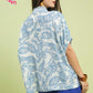 Athens Light Blue Blouse - She Chester