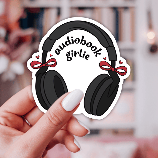 Audio Book Girlie Sticker: 2.5" - She Chester